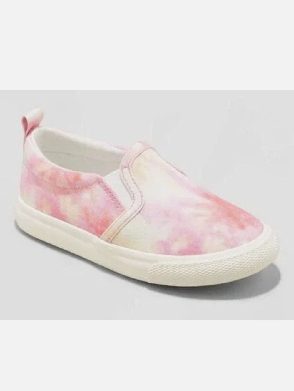 Cat & Jack Toddler Girl's Alexus Tie-Dye Slip-on Sneakers - Pink -Size 11
